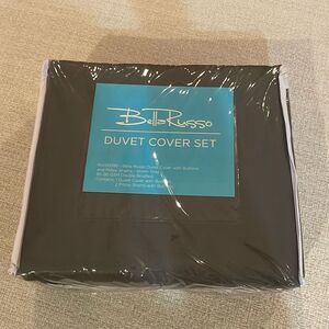 Bella Russo Duvet cover set color storm gray